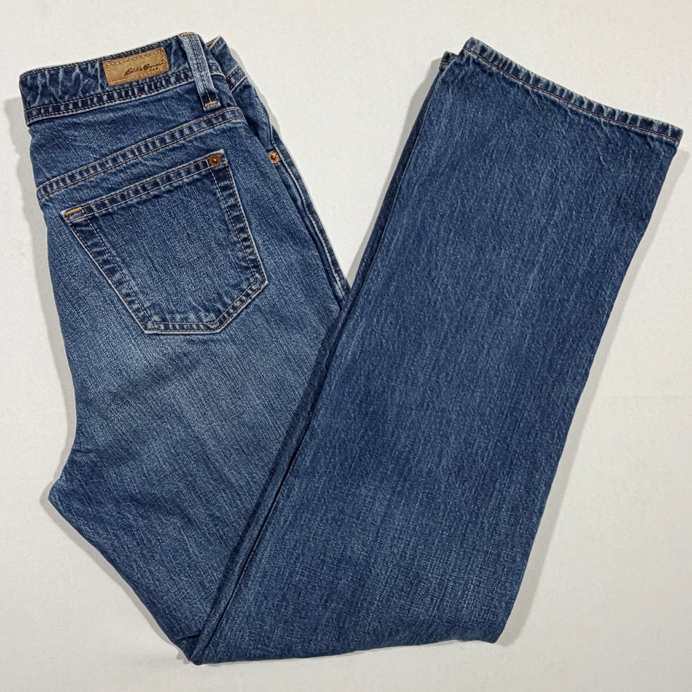 Vintage Eddie Bauer Natural Fit Jeans Womens 6R 100% Cotton Straight Vintage Y2K